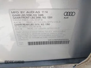 2015 Audi Q5 Premium Plus z VIN WA1LFAFP3FA069364, wystawiony jako IAAI lot #42364101 z przebiegiem 93 936 mil mil oraz . Historia ofert i sprzedaży dostępna na DreamBid. Obrazek 9.