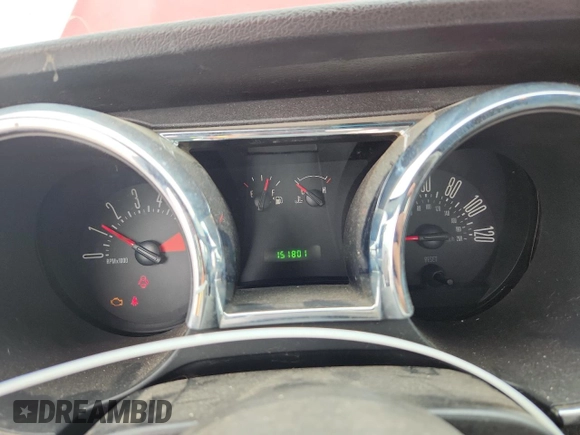 2005 Ford Mustang Deluxe с VIN 1ZVFT80N155125415, выставлен на аукционе Copart как лот 60487925 с пробегом 151 801 миль миль и Списание • Salvage title. История ставок и продаж доступна на DreamBid. Изображение 9.
