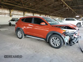 2018 Hyundai Tucson SEL Plus with VIN KM8J33A49JU605252, listed as a Copart auction lot 44616425 with 58,721 mi miles and Salvage Title. Bid and sale history available at carsss.com. Image 4.