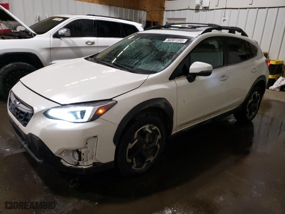 2021 Subaru Crosstrek Limited with VIN JF2GTHNC9MH308946, listed as a Copart auction lot 50391595 with 44,136 mi miles and Salvage Title. Bid and sale history available at carsss.com. Image 1.