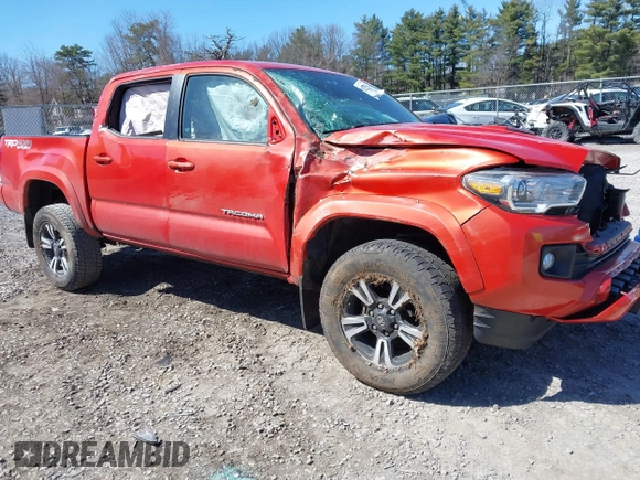 2016 Toyota Tacoma SR with VIN 3TMCZ5AN5GM031794, listed as a IAAI auction lot 41880146 with 87,287 mi miles and . Bid and sale history available at DreamBid. Image 1.