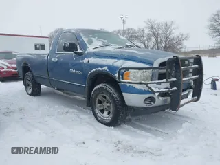 2005 Dodge 1500 SLT with VIN 1D7HU16D95J602636, listed as a IAAI auction lot 41559749 with 193,899 mi miles and . Bid and sale history available at DreamBid. Image 1.