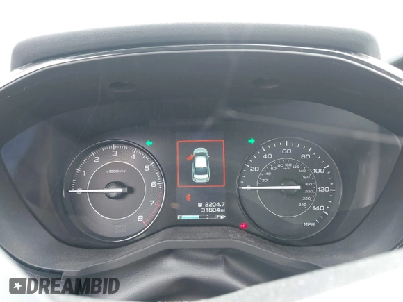 2023 Subaru Impreza Premium с VIN 4S3GTAV69P3714999, выставлен на аукционе IAAI как лот 41971558 с пробегом 31 804 миль миль и . История ставок и продаж доступна на DreamBid. Изображение 7.