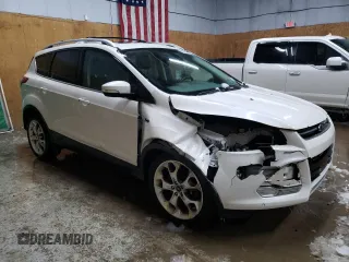 2014 Ford Escape Titanium with VIN 1FMCU9J93EUC22143, listed as a Copart auction lot 50837215 with 164,841 mi miles and Clean Title. Bid and sale history available at DreamBid. Image 4.
