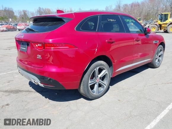 2018 Jaguar F-Pace S z VIN SADCM2FV6JA297985, wystawiony jako IAAI lot #42068647 z przebiegiem 40 521 mil mil oraz . Historia ofert i sprzedaży dostępna na DreamBid. Obrazek 4.