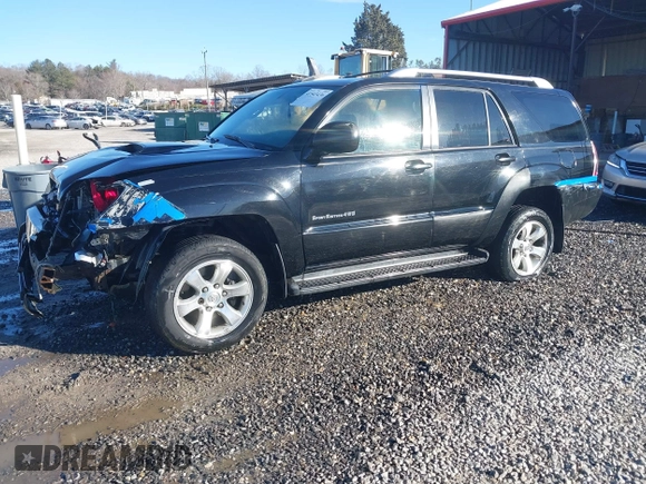 2004 Toyota 4Runner SR5 with VIN JTEBU14R440050428, listed as a IAAI auction lot 41543436 with 270,631 mi miles and . Bid and sale history available at DreamBid. Image 21.