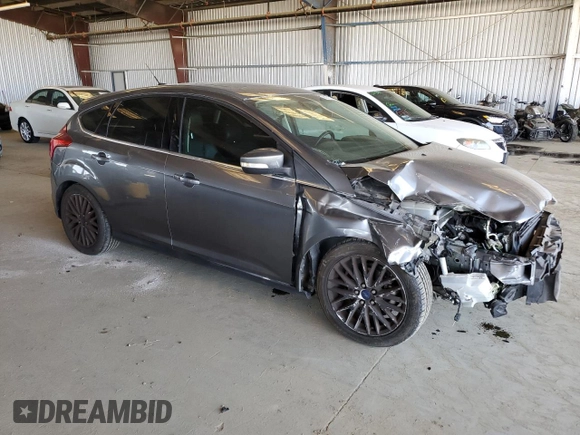 2014 Ford Focus Titanium with VIN 1FADP3N29EL382646, listed as a Copart auction lot 60757385 with 123,447 mi miles and Non repairable. Bid and sale history available at DreamBid. Image 4.