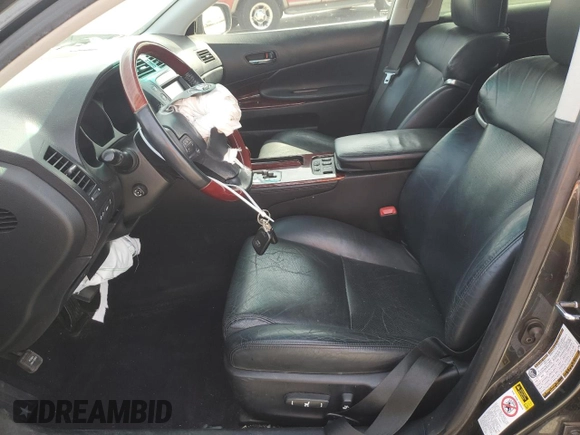 2011 Lexus GS 350 with VIN JTHBE1KS9B0053179, listed as a Copart auction lot 55224285 with 168,765 mi miles and Salvage Title. Bid and sale history available at DreamBid. Image 7.