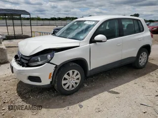 2013 Volkswagen Tiguan with VIN WVGCV3AXXDW601751, listed as a Copart auction lot 57767555 with 98,425 mi miles and Salvage title. Bid and sale history available at DreamBid. Image 1.