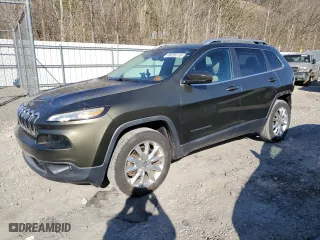 2016 Jeep Cherokee Limited with VIN 1C4PJMDS3GW115522, listed as a Copart auction lot 48355115 with 167,332 mi miles and Salvage Title. Bid and sale history available at carsss.com. Image 1.
