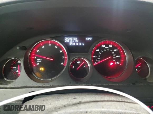 2007 GMC Acadia SLT with VIN 1GKER33727J172996, listed as a Copart auction lot 83800054 with 206,161 mi miles and Non Repairable. Bid and sale history available at DreamBid. Image 9.