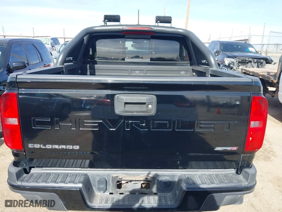 2021 Chevrolet Colorado 4WD ZR2 with VIN 1GCGTEEN3M1104456, listed as a IAAI auction lot 40968468 with 61,530 mi miles. Bid and sale history available at carsss.com. Image 16.