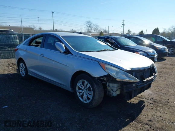 2011 Hyundai Sonata GLS with VIN 5NPEB4AC7BH256366, listed as a IAAI auction lot 41881465 with 184,161 mi miles and . Bid and sale history available at carsss.com. Image 1.