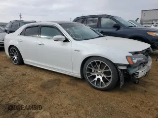 2013 Chrysler 300 SRT-8 with VIN 2C3CCAFJ7DH567824, listed as a Copart auction lot 89155475 with 147,159 mi miles and Salvage Title. Bid and sale history available at DreamBid. Image 4.