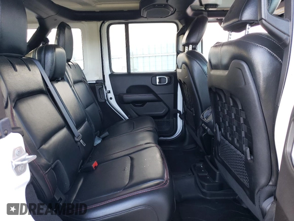 2022 Jeep Wrangler Unlimited Rubicon with VIN 1C4HJXFG5NW116733, listed as a Copart auction lot 79630704 with 50,949 mi miles and Non repairable. Bid and sale history available at DreamBid. Image 11.