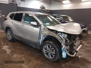 2021 Honda CR-V EX with VIN 2HKRW2H58MH635915, listed as a IAAI auction lot 41379995 with 38,319 mi miles. Bid and sale history available at carsss.com. Image 1.