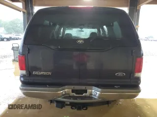 2000 Ford Excursion Limited with VIN 1FMNU43SXYEA13878, listed as a Copart auction lot 54050075 with 194,329 mi miles and Salvage title. Bid and sale history available at DreamBid. Image 6.
