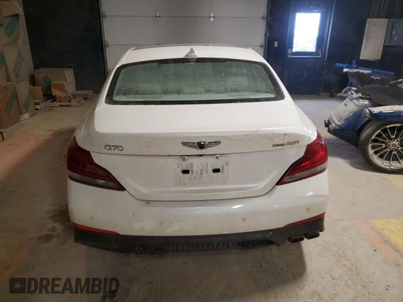 2021 Genesis G70 2.0T z VIN KMTG34LA4MU072420, wystawiony jako Copart lot #87259094 z przebiegiem 36 491 mil mil oraz Szkoda całkowita • Salvage title. Historia ofert i sprzedaży dostępna na DreamBid. Obrazek 6.