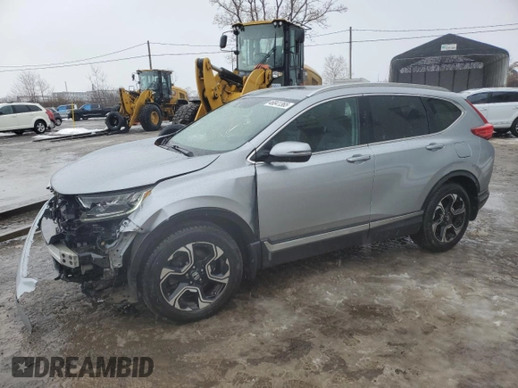 2018 Honda CR-V Touring with VIN 2HKRW2H9XJH118369, listed as a Copart auction lot 46841365 with 74,192 mi miles and Salvage Title. Bid and sale history available at carsss.com. Image 1.