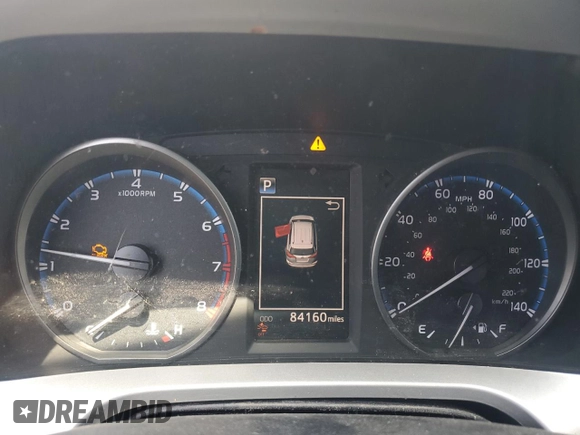 2018 Toyota RAV4 LE with VIN JTMBFREVXJJ204056, listed as a Copart auction lot 55576225 with 84,160 mi miles and Clean title. Bid and sale history available at DreamBid. Image 9.