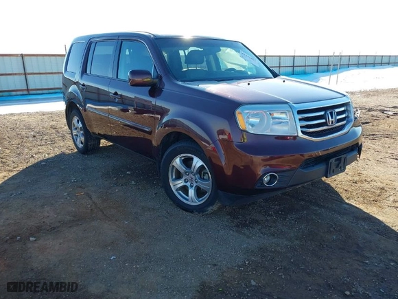 2014 Honda Pilot EX-L with VIN 5FNYF4H59EB045570, listed as a IAAI auction lot 41331032 with 154,676 mi miles. Bid and sale history available at carsss.com. Image 1.