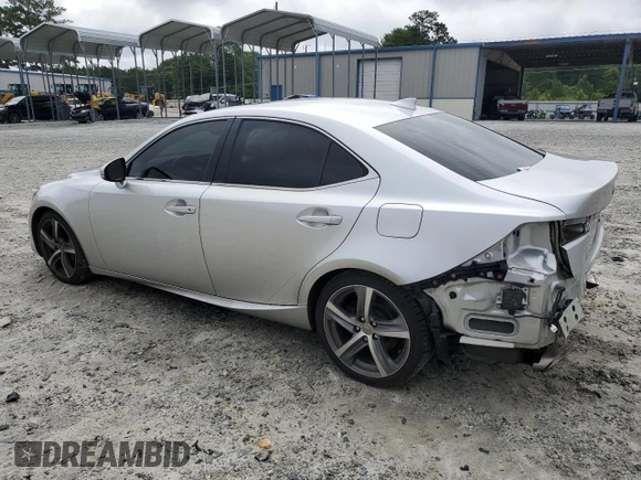 2020 Lexus IS 300 with VIN JTHDA1D24L5102066, listed as a Copart auction lot 60541715 with 80,090 mi miles and Salvage title. Bid and sale history available at DreamBid. Image 2.