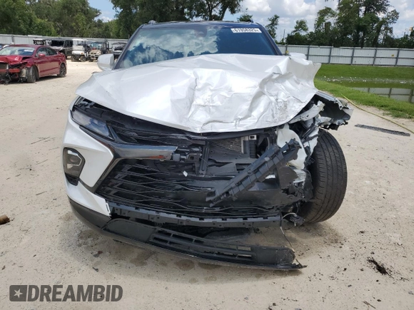 2023 Chevrolet Blazer RS with VIN 3GNKBERS1PS124857, listed as a Copart auction lot 61958325 with 37,226 mi miles and Non repairable. Bid and sale history available at DreamBid. Image 5.