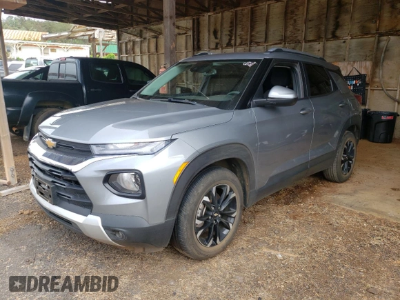 2023 Chevrolet TrailBlazer LT with VIN KL79MPS23PB058926, listed as a Copart auction lot 55731044 with 17,650 mi miles and Salvage Title. Bid and sale history available at DreamBid. Image 1.