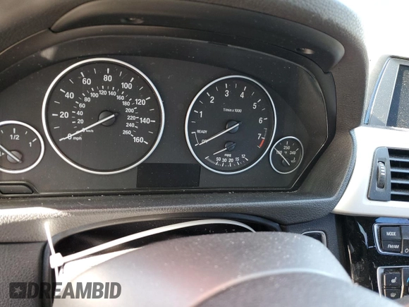 2018 BMW 3 Series 320i xDrive with VIN WBA8E5G57JNU46442, listed as a Copart auction lot 46619795 with Not Provided miles and Salvage Title. Bid and sale history available at carsss.com. Image 9.