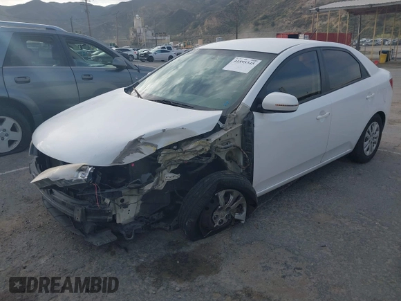 2012 Kia Forte EX with VIN KNAFU4A27C5512722, listed as a IAAI auction lot 41895345 with 184,110 mi miles. Bid and sale history available at carsss.com. Image 17.