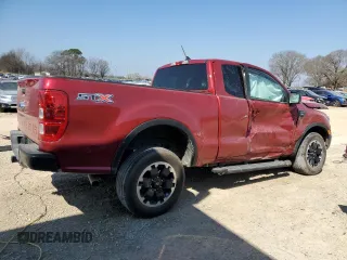 2021 Ford Ranger XL with VIN 1FTER1EH6MLD76657, listed as a Copart auction lot 48800855 with 28,909 mi miles and Salvage Title. Bid and sale history available at carsss.com. Image 3.