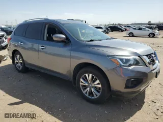 2020 Nissan Pathfinder S with VIN 5N1DR2AN4LC590277, listed as a Copart auction lot 47767235 with 59,451 mi miles and Salvage Title. Bid and sale history available at carsss.com. Image 4.
