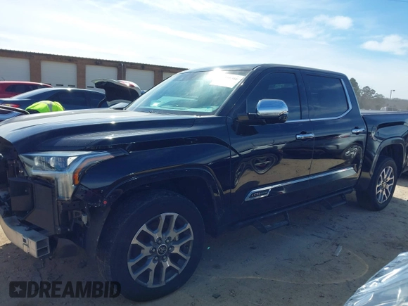 2022 Toyota Tundra 2WD 1794 Edition with VIN 5TFMA5AB0NX012756, listed as a IAAI auction lot 41595360 with 81,206 mi miles. Bid and sale history available at carsss.com. Image 15.