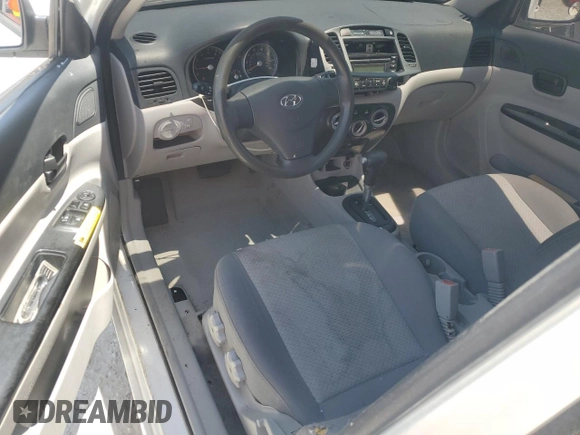 2007 Hyundai Accent GS с VIN KMHCM36C17U042373, выставлен на аукционе Copart как лот 56184665 с пробегом 191 637 миль миль и Списание • Salvage title. История ставок и продаж доступна на DreamBid. Изображение 8.