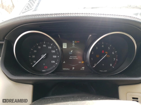 2016 Land Rover Range Rover Sport V8 Dynamic with VIN SALWR2EF9GA560492, listed as a Copart auction lot 44530185 with 109,524 mi miles and Clean Title. Bid and sale history available at carsss.com. Image 9.