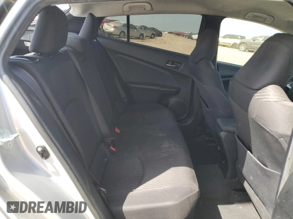 2017 Toyota Prius Two with VIN JTDKBRFUXH3030909, listed as a Copart auction lot 54168085 with 276,297 mi miles and Salvage Title. Bid and sale history available at DreamBid. Image 10.