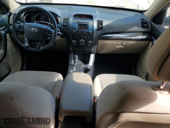 2013 Kia Sorento LX with VIN 5XYKT3A67DG353839, listed as a Copart auction lot 46053515 with 130,802 mi miles and Salvage Title. Bid and sale history available at carsss.com. Image 8.