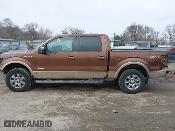 2012 Ford F-150 XL with VIN 1FTFW1ET0CFB70135, listed as a IAAI auction lot 41553865 with 193,381 mi miles. Bid and sale history available at carsss.com. Image 14.