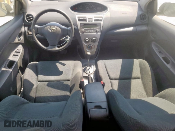 2012 Toyota Yaris with VIN JTDBT4K33CL036296, listed as a Copart auction lot 52955175 with 91,744 mi miles and Clean title. Bid and sale history available at DreamBid. Image 8.