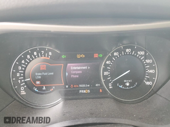2013 Lincoln MKZ with VIN 3LN6L2J90DR817898, listed as a Copart auction lot 84703814 with 79,335 mi miles and Salvage Title. Bid and sale history available at DreamBid. Image 9.