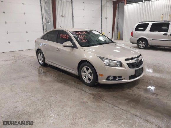 2011 Chevrolet Cruze LT w/1LT with VIN 1G1PF5S93B7292767, listed as a IAAI auction lot 41468508 with 195,512 mi miles. Bid and sale history available at carsss.com. Image 1.