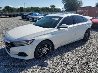 2022 Honda Accord Touring with VIN 1HGCV3F96NA029298, listed as a Copart auction lot 56403455 with 29,050 mi miles and Salvage title. Bid and sale history available at DreamBid. Image 1.