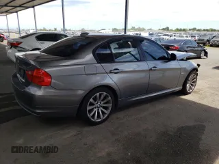 2011 BMW 3 Series 328i with VIN WBAPH5C50BA444114, listed as a Copart auction lot 52643655 with 189,437 mi miles and Salvage Title. Bid and sale history available at carsss.com. Image 3.