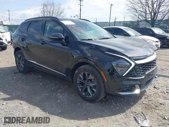 2024 Kia Sportage SX-Prestige with VIN KNDPXCDG7R7131465, listed as a IAAI auction lot 41920448 with 22,278 mi miles and . Bid and sale history available at DreamBid. Image 1.