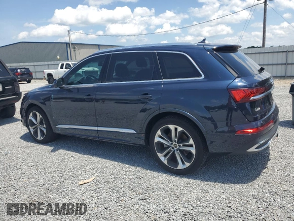 2023 Audi Q7 Prestige with VIN WA1VXBF75PD022526, listed as a Copart auction lot 61075745 with 18,307 mi miles and Salvage title. Bid and sale history available at DreamBid. Image 2.
