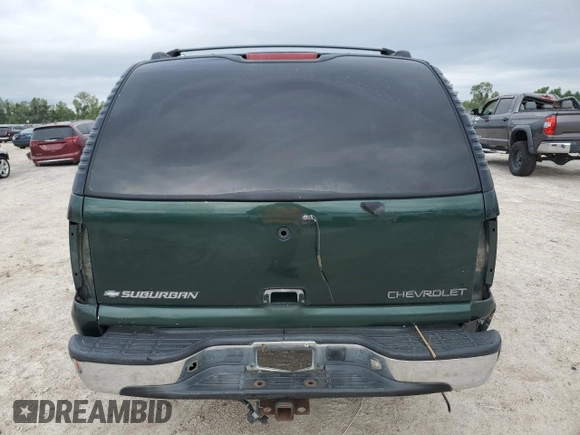 2002 Chevrolet Suburban LT with VIN 3GNEC16Z92G194431, listed as a Copart auction lot 71030364 with 0 mi miles and Non Repairable. Bid and sale history available at carsss.com. Image 6.