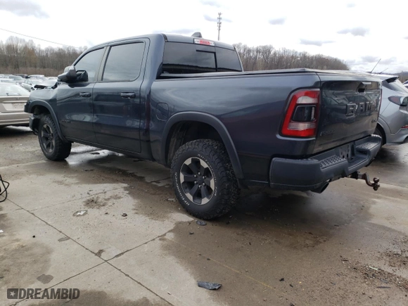 2019 Ram 1500 Sport with VIN 1C6SRFLT7KN722019, listed as a Copart auction lot 85299674 with 67,423 mi miles and Salvage Title. Bid and sale history available at carsss.com. Image 2.
