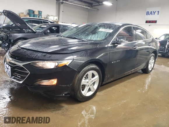 2024 Chevrolet Malibu LS with VIN 1G1ZB5STXRF251021, listed as a Copart auction lot 51766695 with 13,974 mi miles and Salvage Title. Bid and sale history available at DreamBid. Image 1.