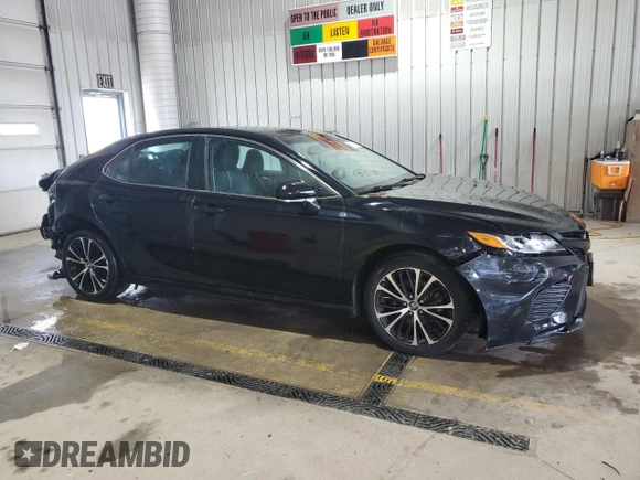 2018 Toyota Camry LE с VIN 4T1B11HK4JU153570, выставлен на аукционе Copart как лот 60234785 с пробегом 75 862 миль миль и Списание • Salvage title. История ставок и продаж доступна на DreamBid. Изображение 4.