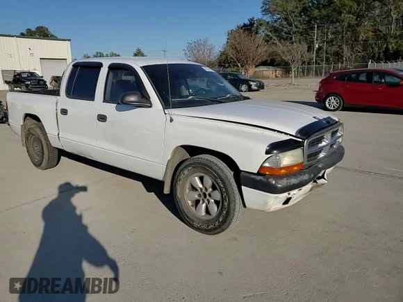 2004 Dodge Dakota Sport with VIN 1D7HL38K34S561259, listed as a Copart auction lot 83047884 with 118,565 mi miles and Salvage Title. Bid and sale history available at carsss.com. Image 11.